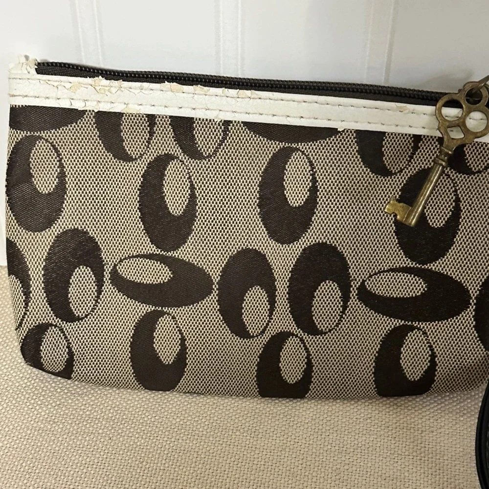 Nicole Miller Rosetti Wristlet Pouch Bundle Womens Multicolor Y2K Clutch Organiz